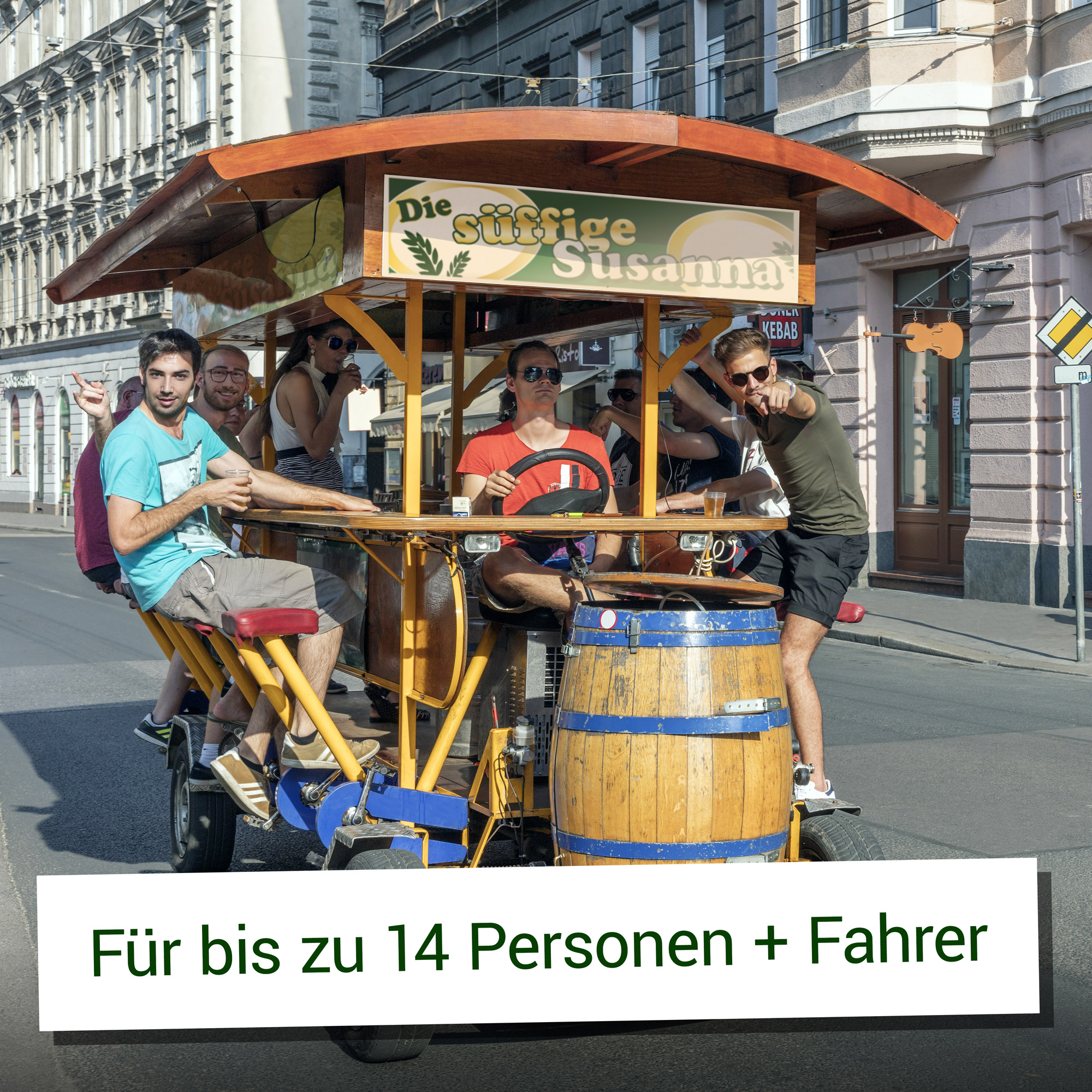 Euer eigenes Bierbike - Thekenfahrrad und Familienkutsche 3789 - 8