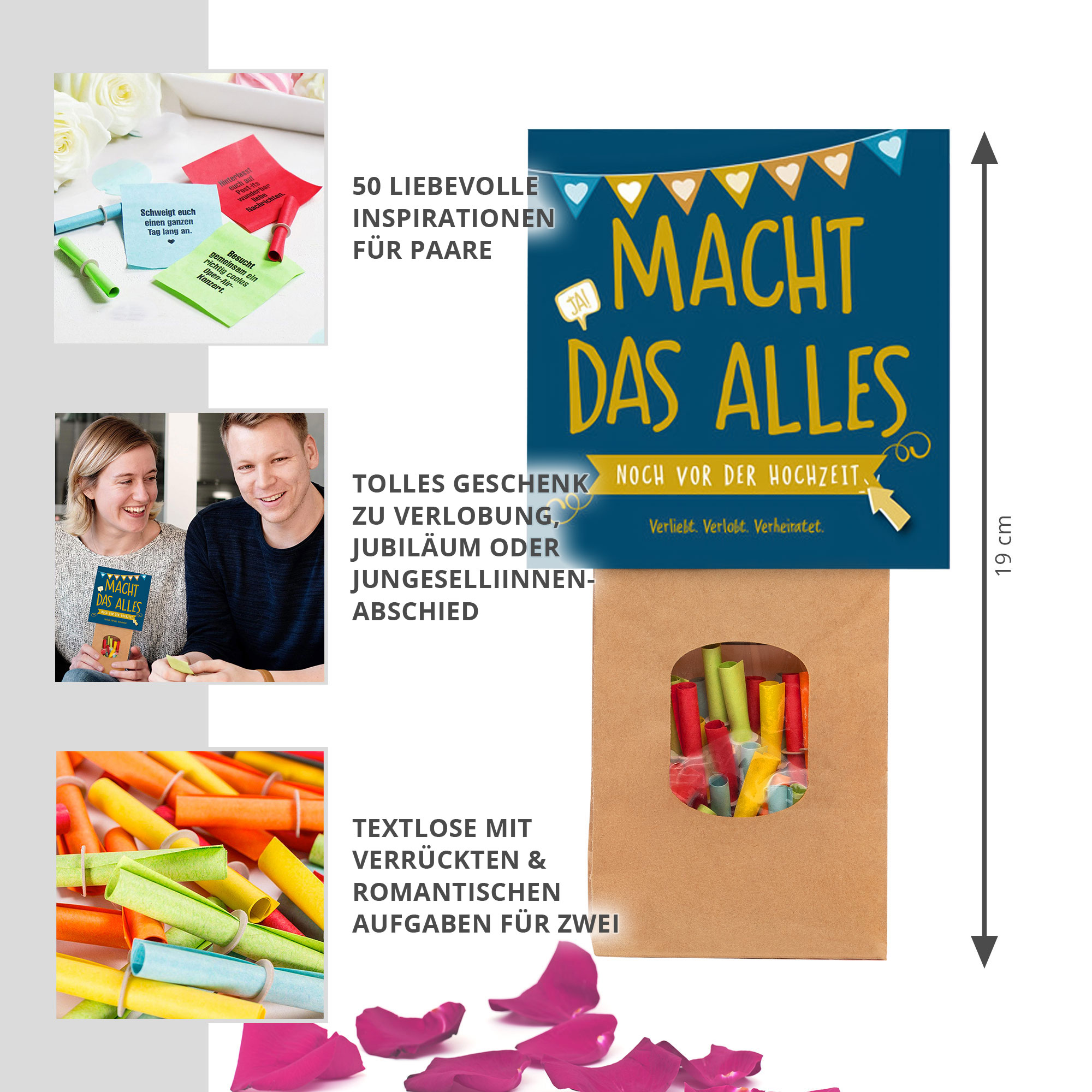 Macht das alles vor der Hochzeit - 50 Lose