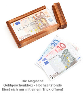 Magische Geldgeschenkbox - Hochzeitsfonds 2131 - 1