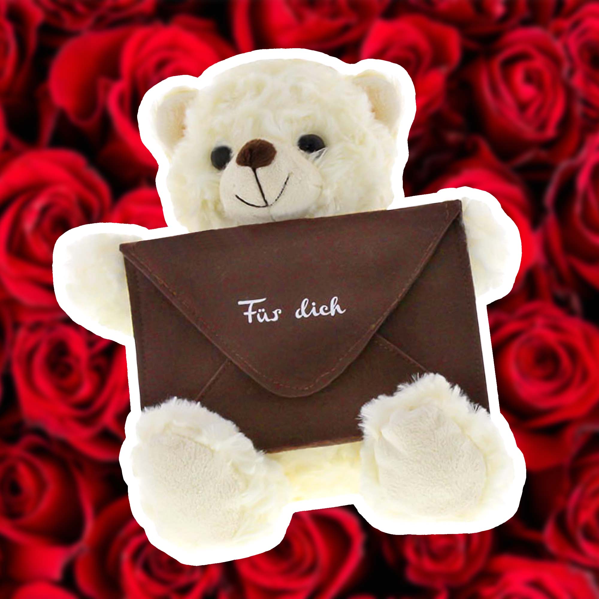 Botschaftsbär - brauner Umschlag Botschaftsbär - brauner Umschlag