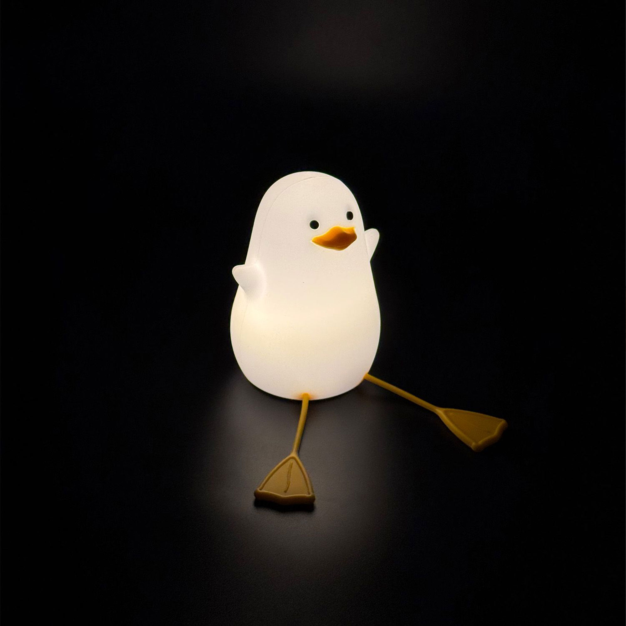 Tierische Lampe mit 7 LED Leuchtfarben - Ente