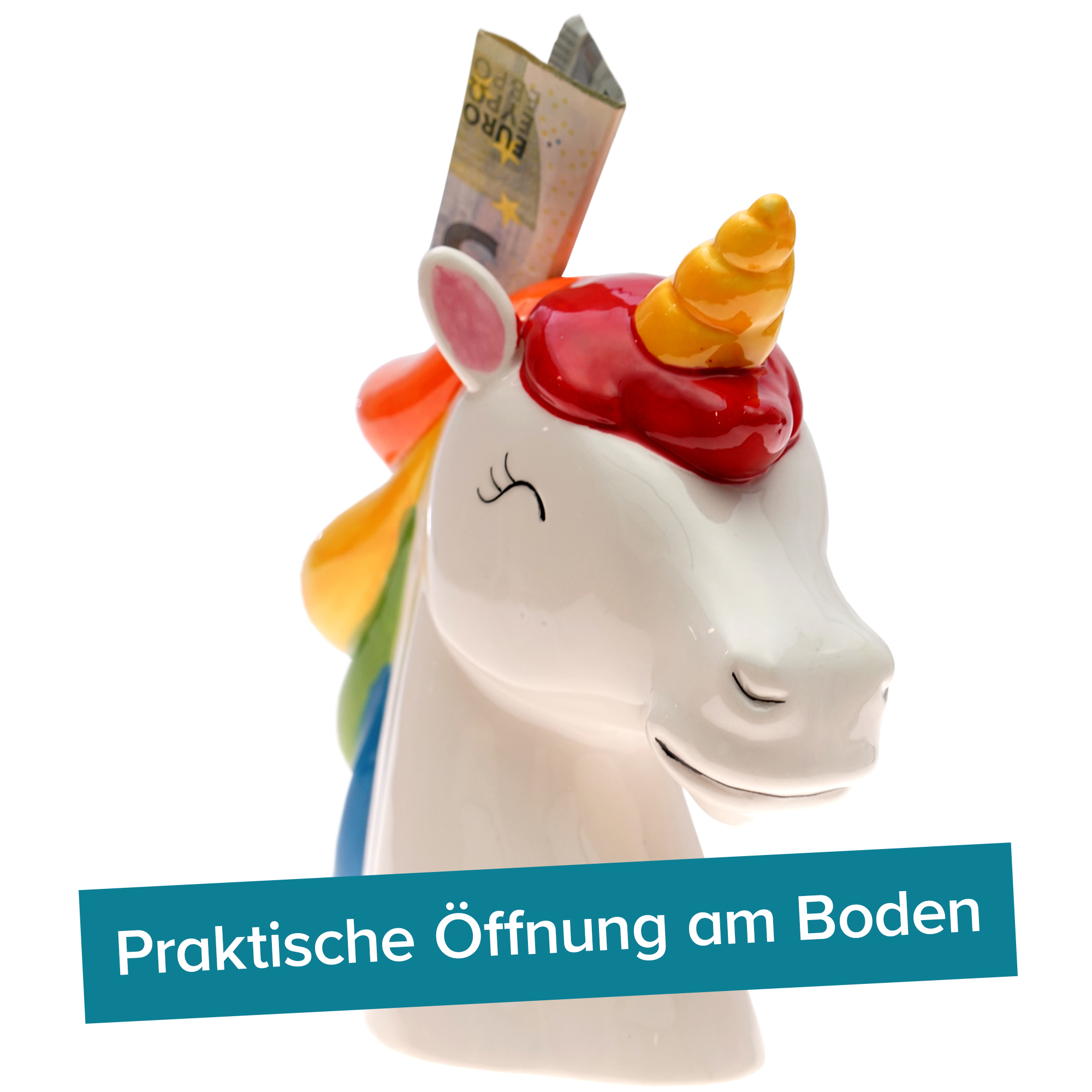 Einhorn Spardose 3417 - 5