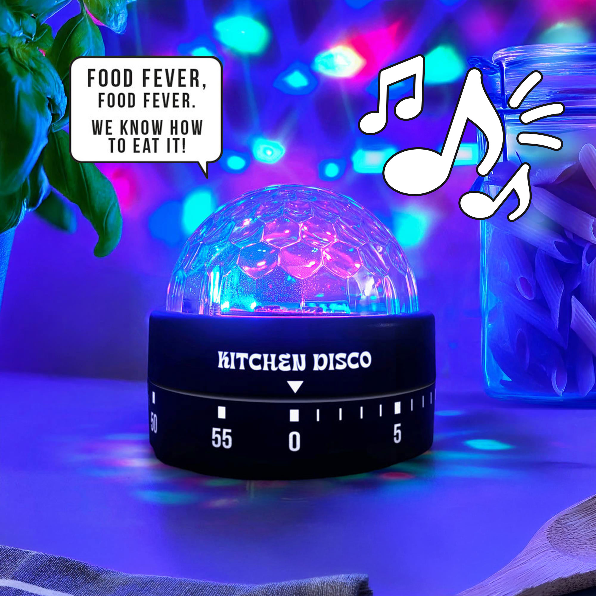 Küchentimer Discolicht mit Musik Küchentimer Discolicht mit Musik