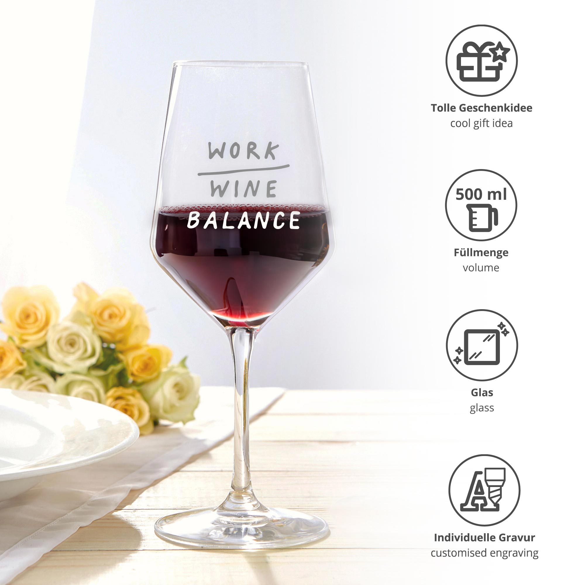 Weinglas - Work Wine Balance - Standard