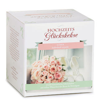 Hochzeits Glückskekse Geschenkbox 2035 - 2