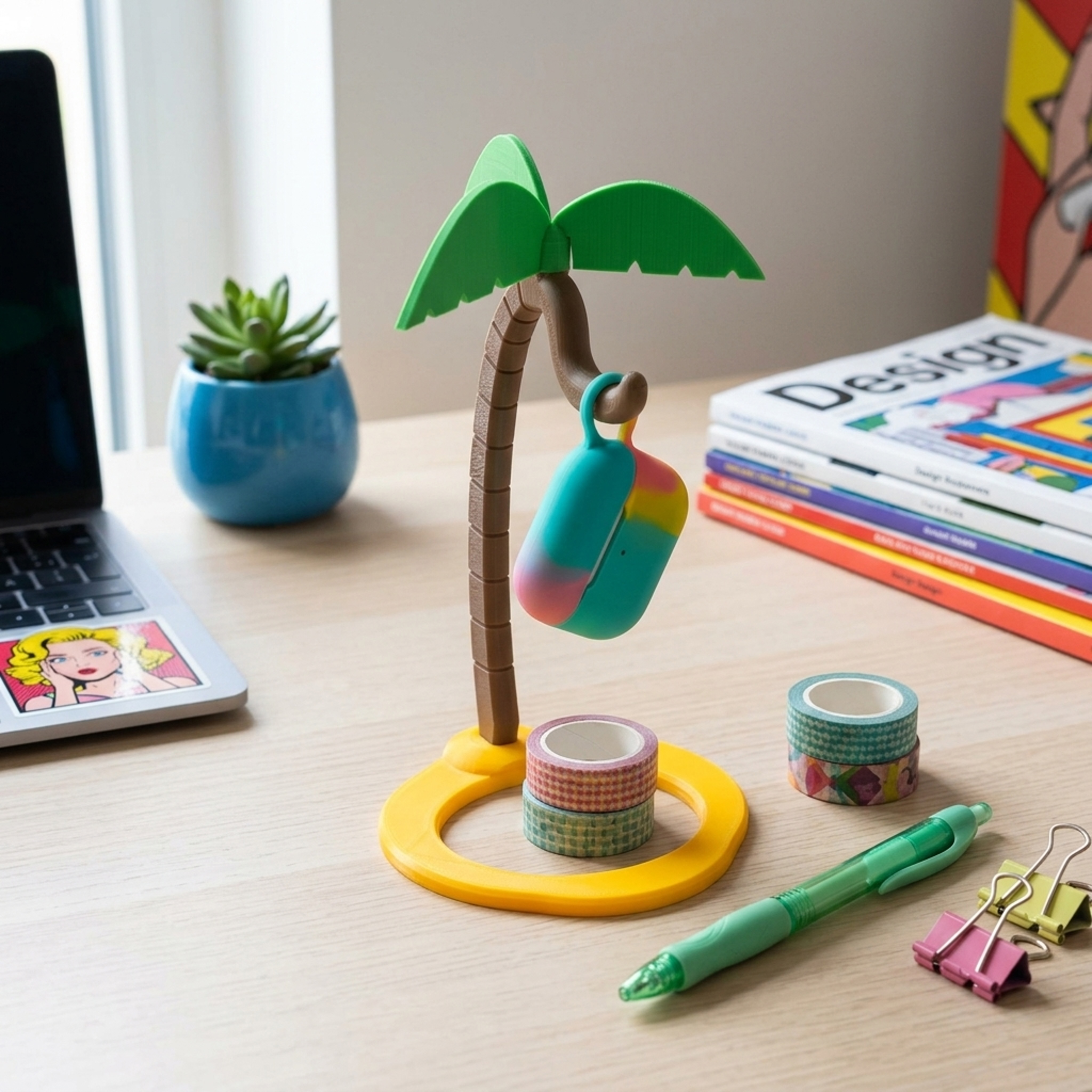 Bananenhalter Palme – Tropischer Obstständer mit Urlaubsfeeling Bananenhalter Palme – Tropischer Obstständer mit Urlaubsfeeling
