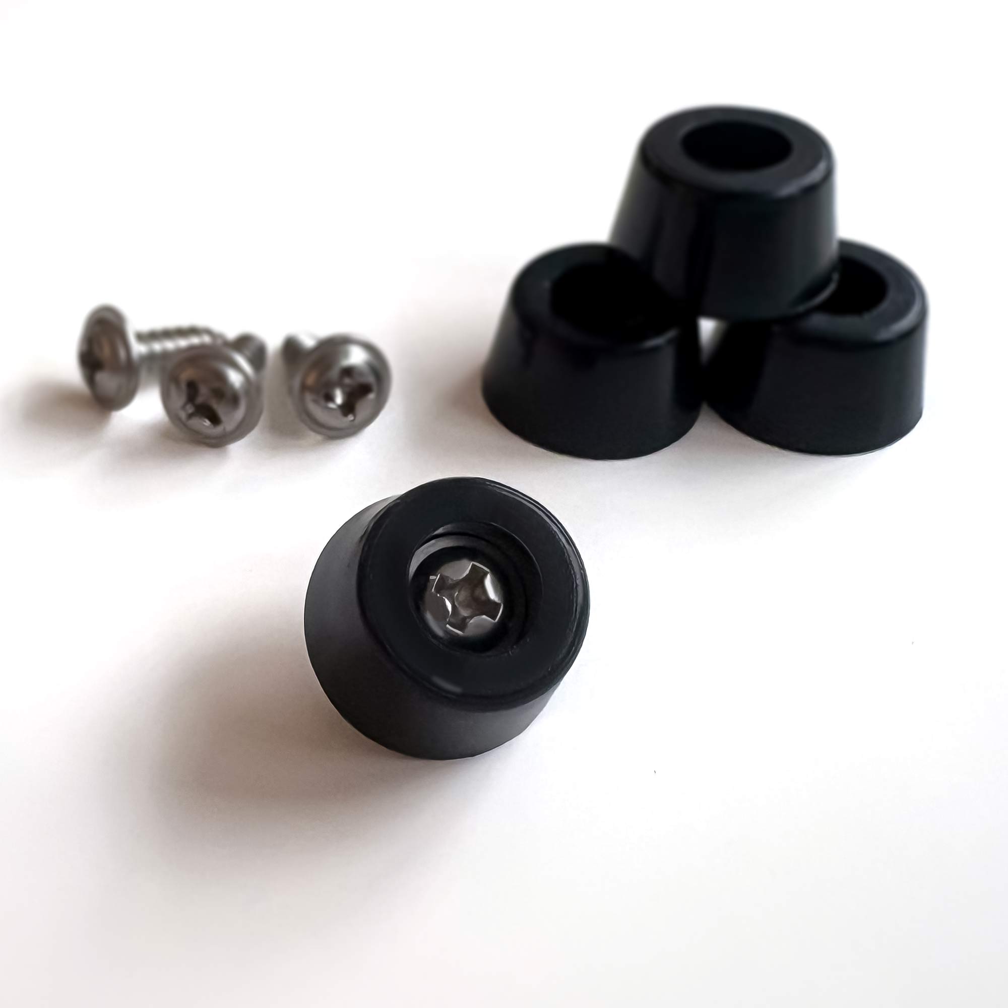 Anti-Rutsch Standfüße für Schneideblöcke - 5er Set mit Schrauben