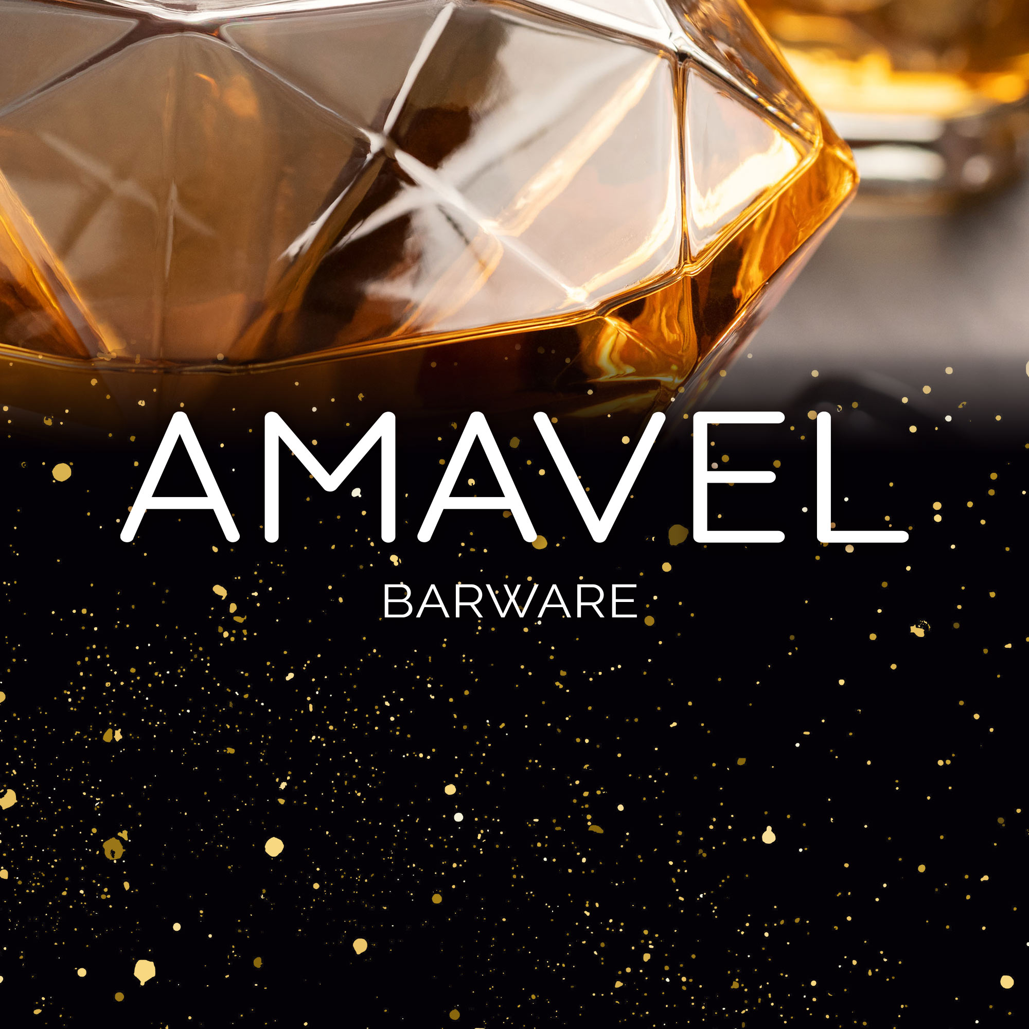 Set mit Diamant Karaffe und 2 Whiskygläsern mit Gravur 1872-145-00-43-MZ - 6