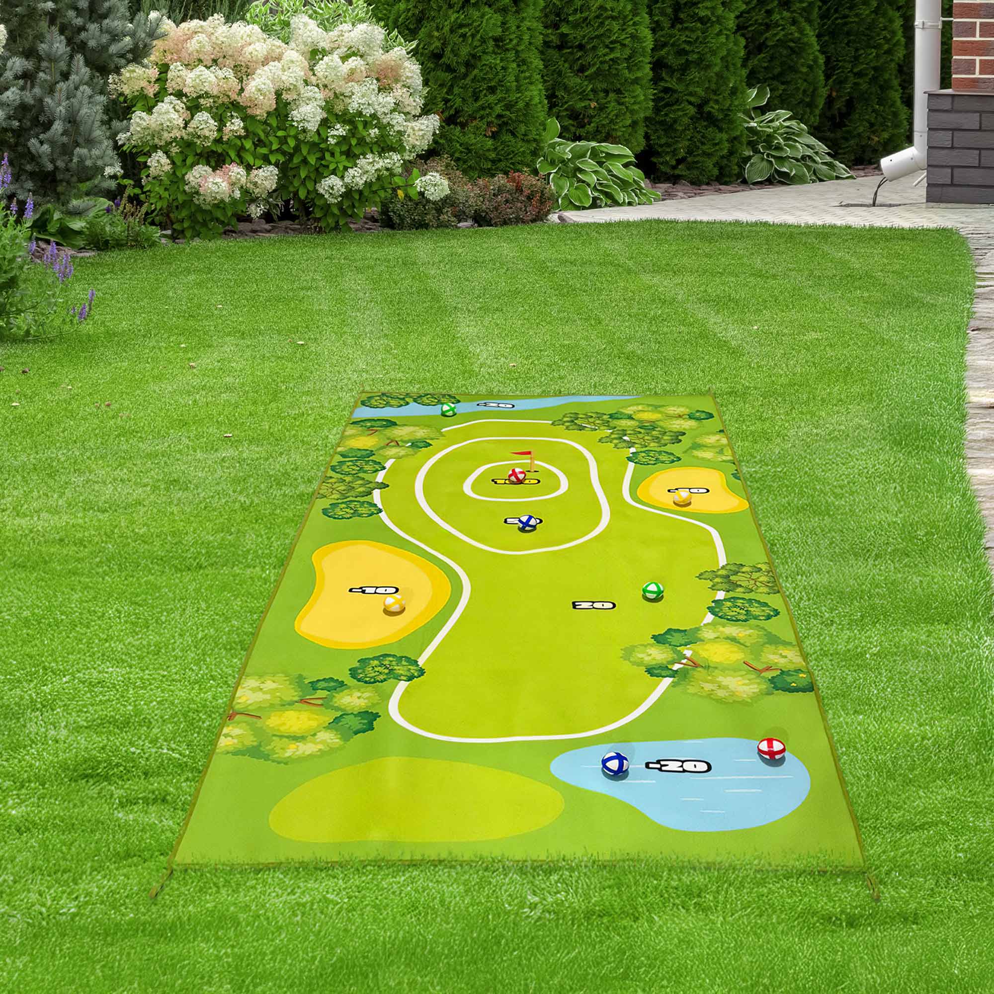 Mini Golf mit Teppich