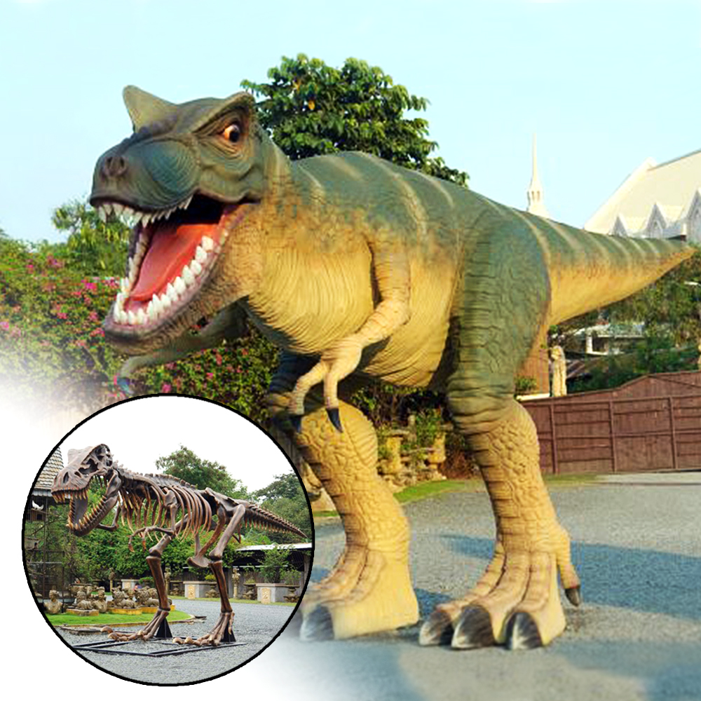 Tyrannosaurus Rex lebensgroß 1074