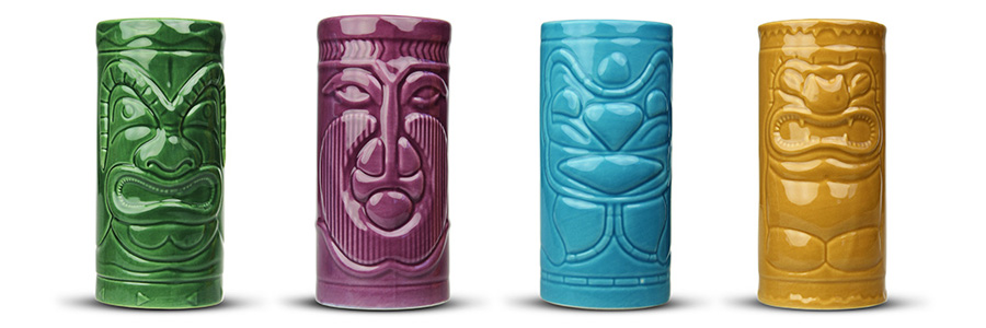 Tiki Becher - 4er Set