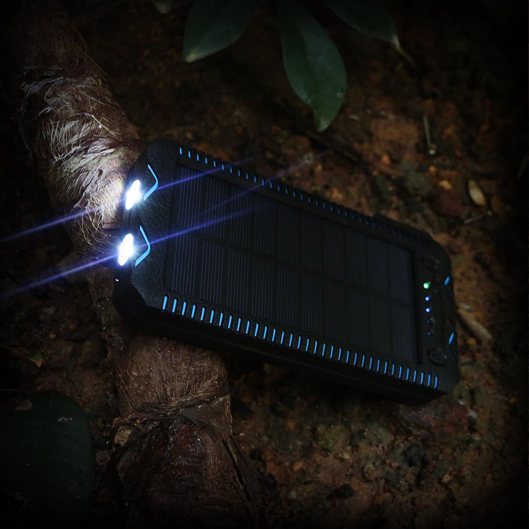 Solar Powerbank mit Taschenlampe 2167-MZ - 5