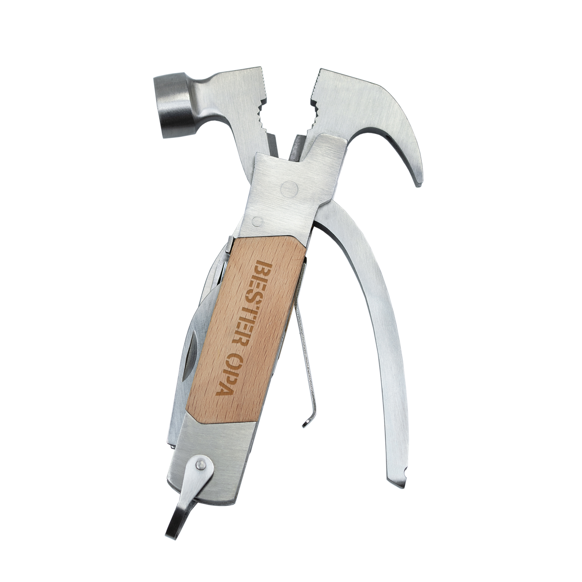 Holz Hammer Multifunktionswerkzeug - Bester Opa 4028 - 1