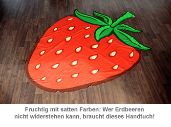 Erdbeer Handtuch 3576 - 1
