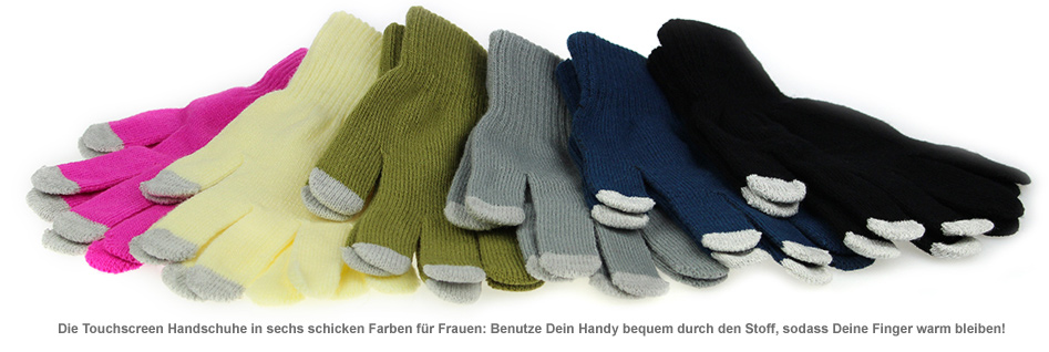 Touchscreen Handschuhe für Frauen 2275 - 1