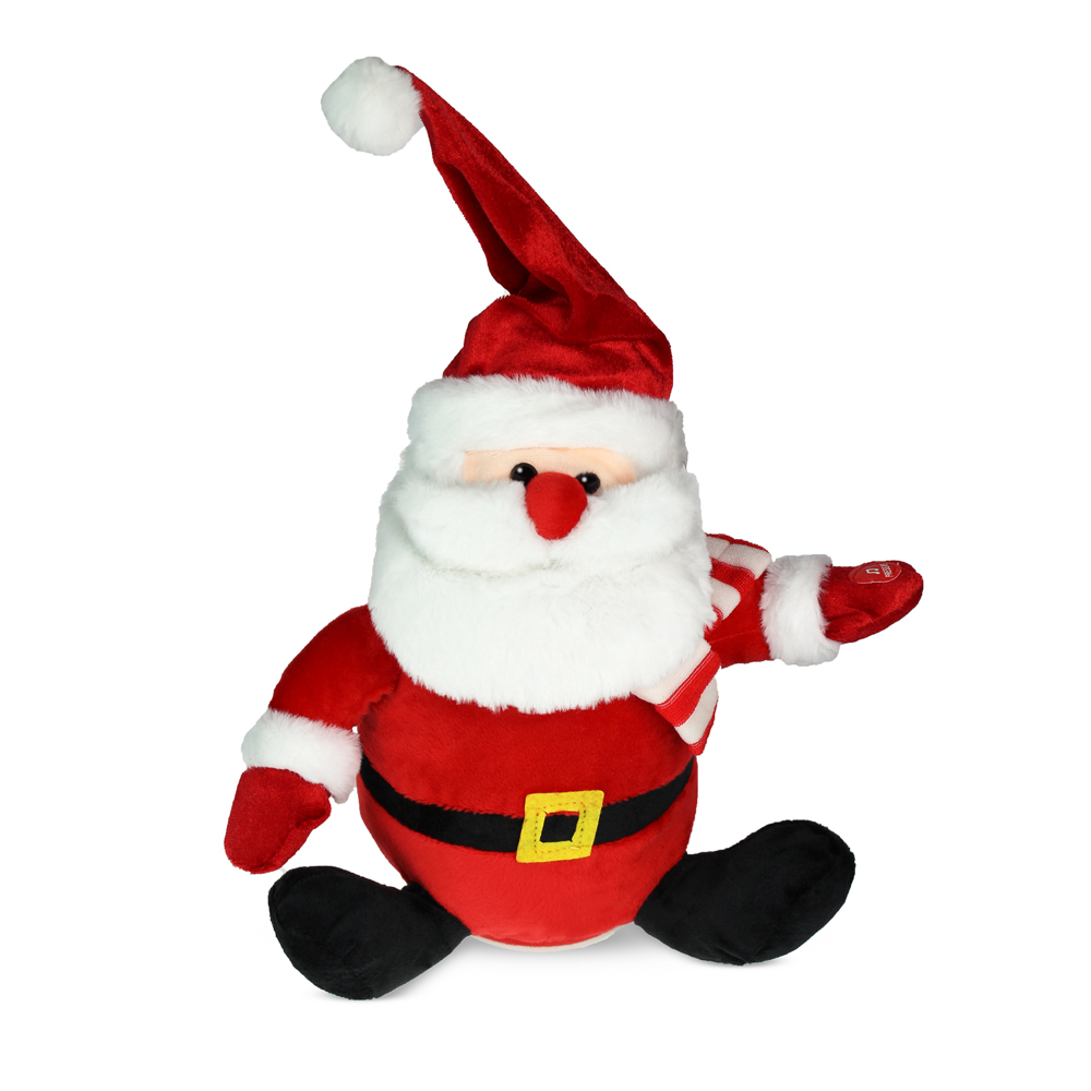 Singender Weihnachtsmann mit tanzender Mütze 3285 - 3