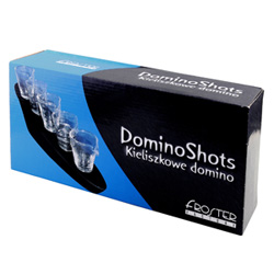 Domino Schnapsgläser mit Beleuchtung