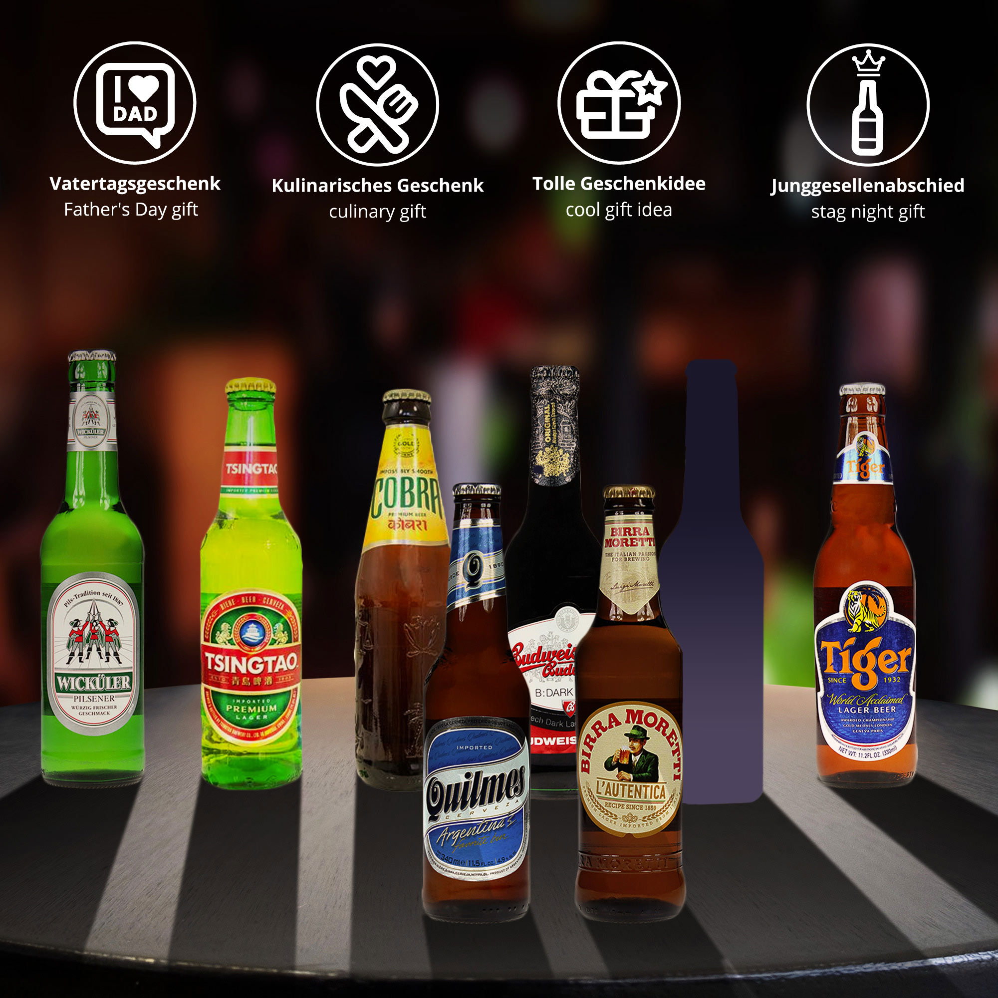Bier Weltreise XL - 12er Geschenkbox