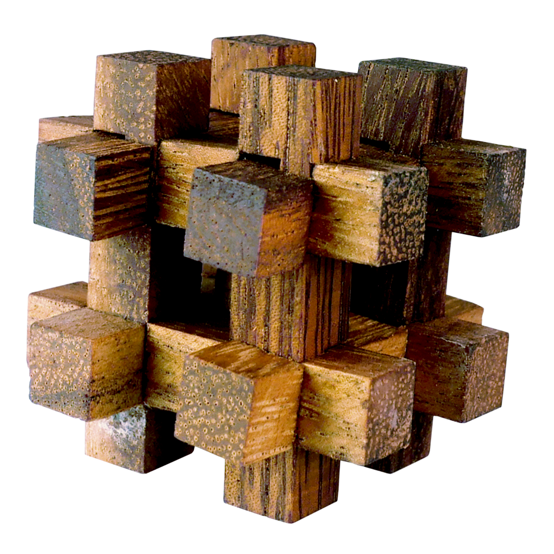 Holz Knobelspiele "IQ-Genie" 6er Set mit Gravur 0926 - 7