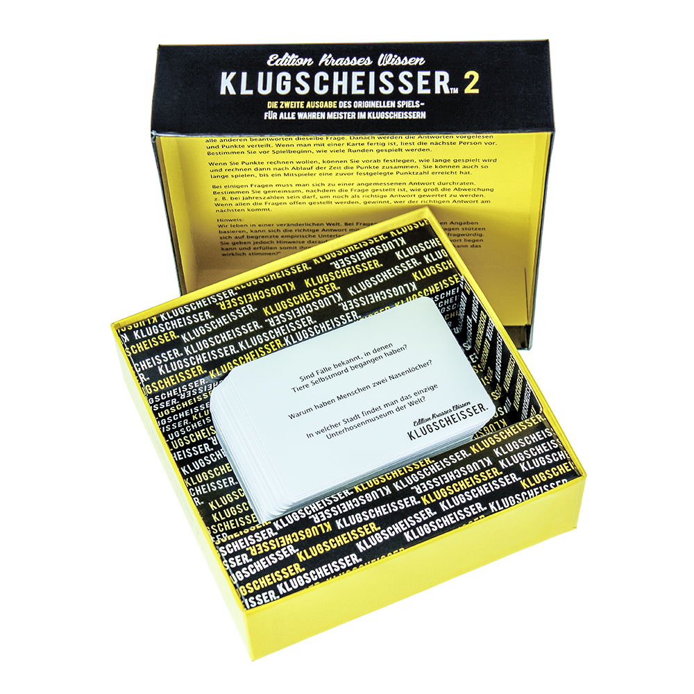 Klugscheisser Spiel - Edition Krasses Wissen 3212 - 1