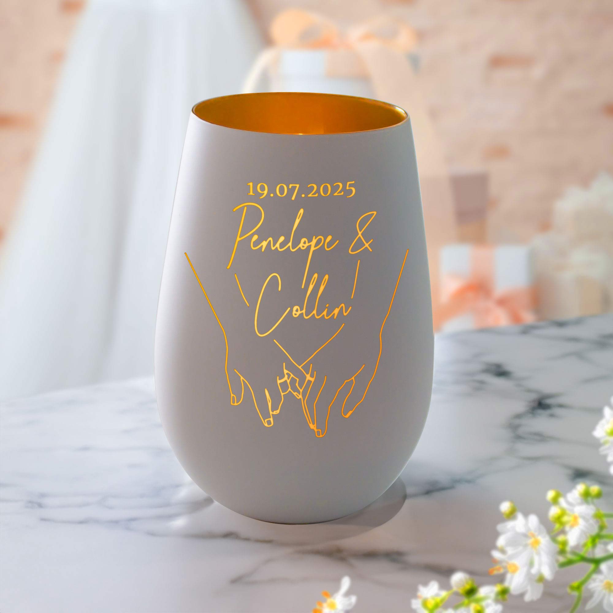 Weiß Gold