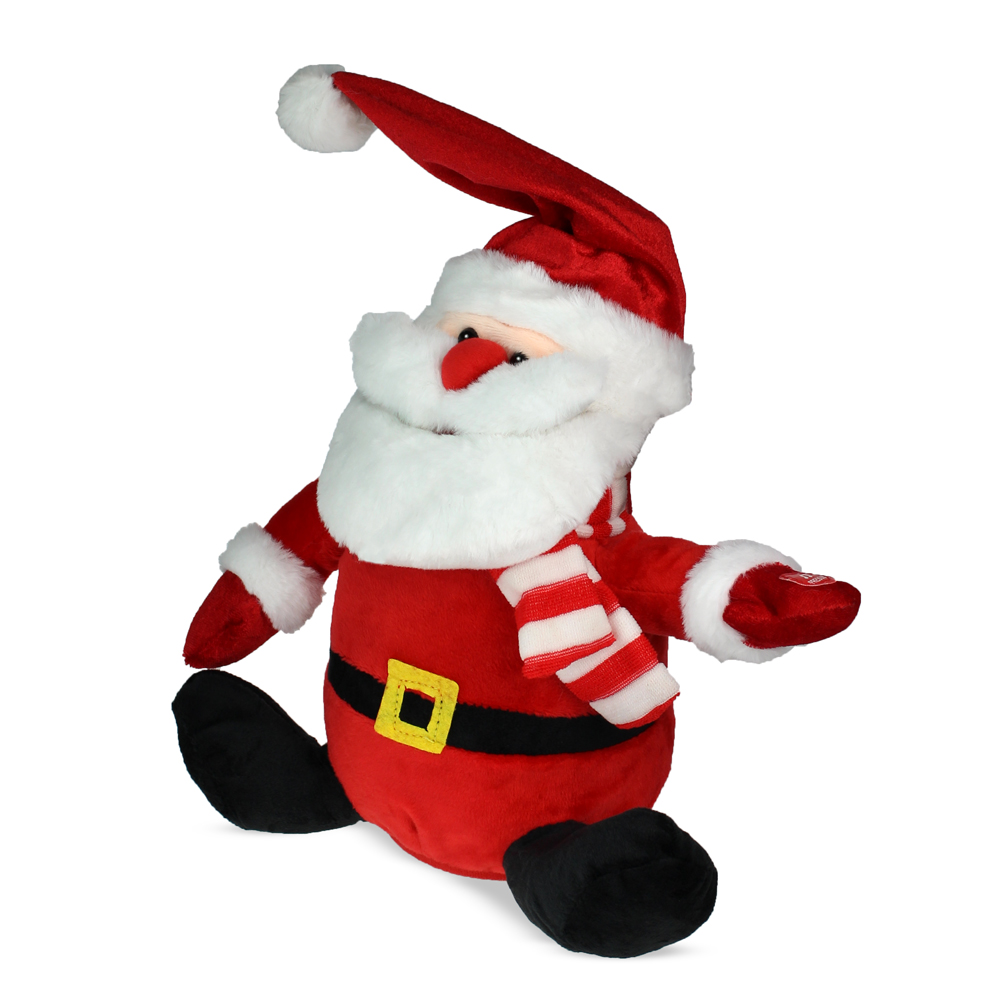 Singender Weihnachtsmann mit tanzender Mütze 3285 - 7
