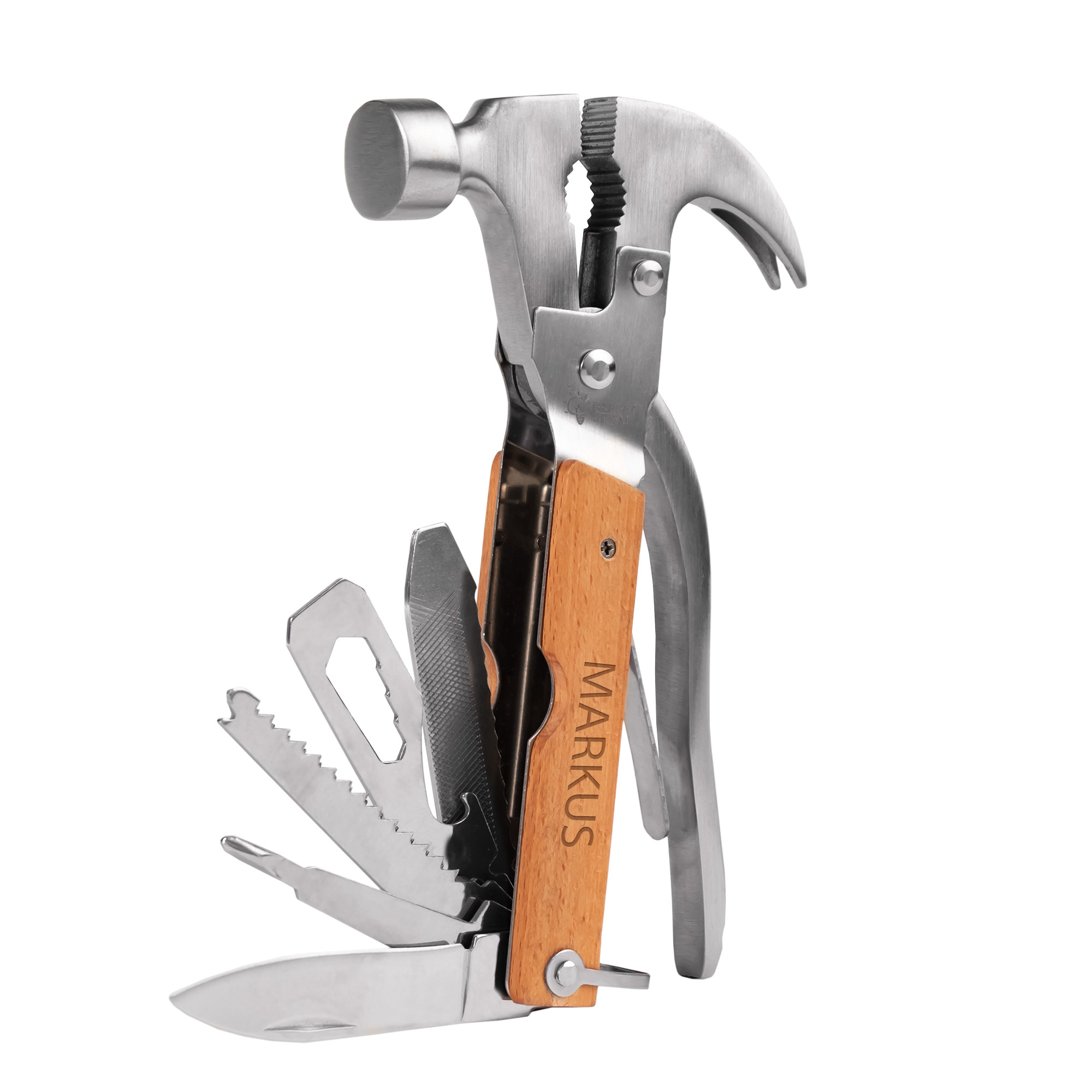 Holz Hammer Multifunktionswerkzeug mit Namen Holz Hammer Multifunktionswerkzeug mit Namen