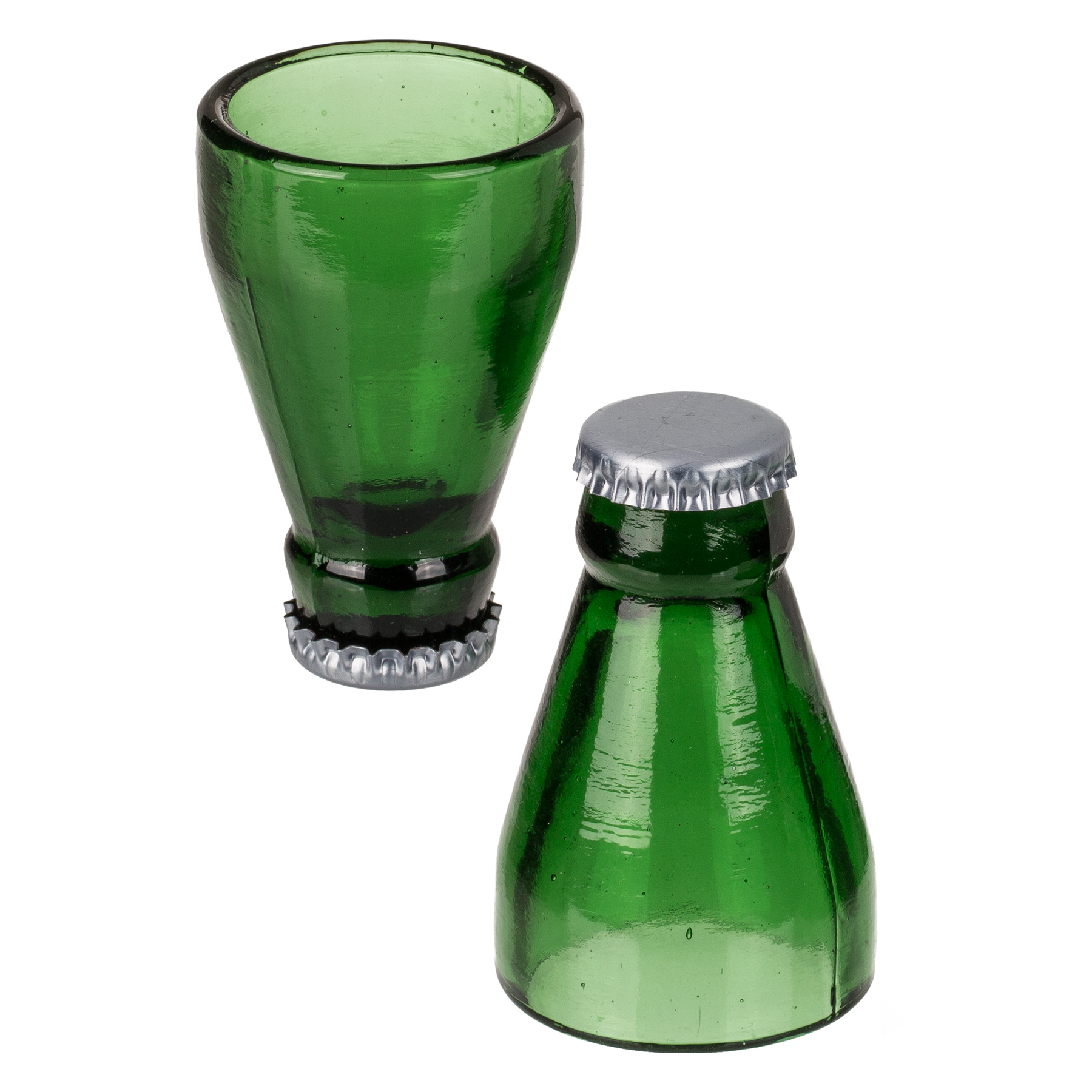 Schnapsgläser Bierflasche - 2er Set 3934 - 4