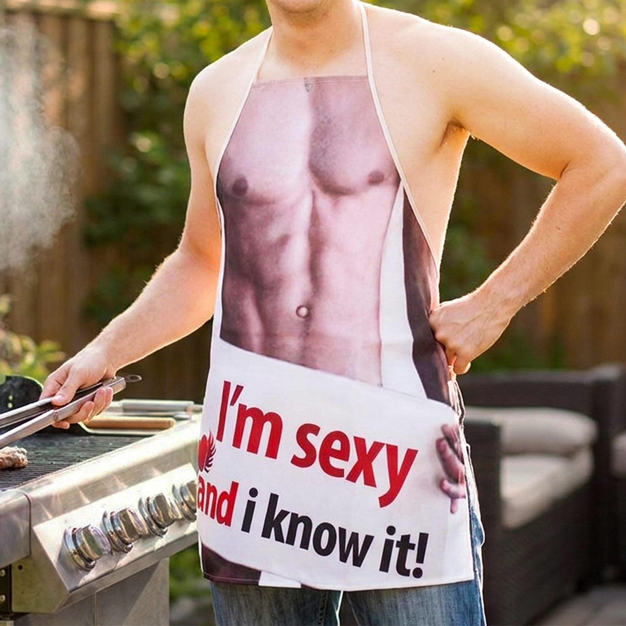 Sexy Schürze für Männer