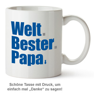 Tasse - Welt Bester Papa 1817 - 1