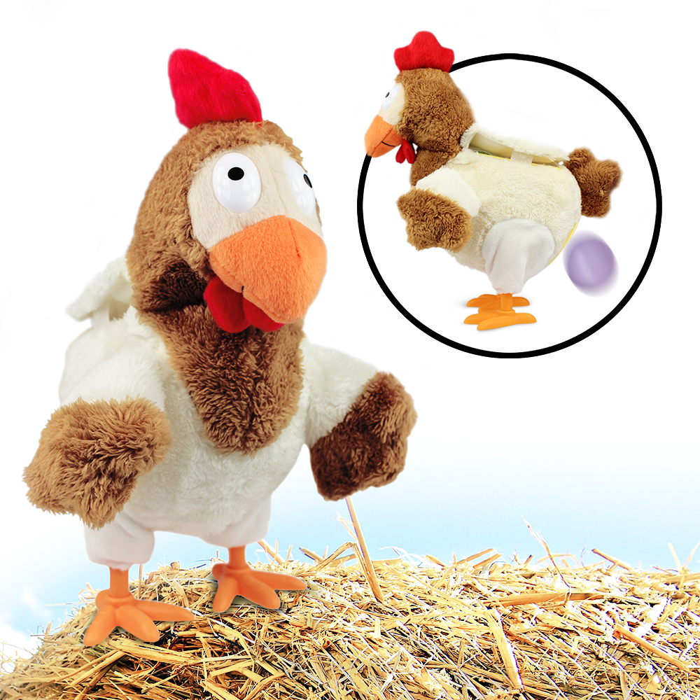 Eierlegendes Kuscheltier Huhn mit Sound 3533 - 7