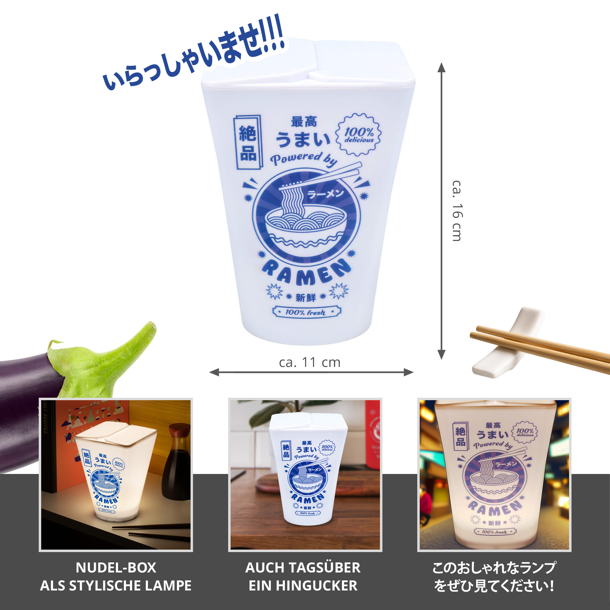 LED Lampe - Ramen Box