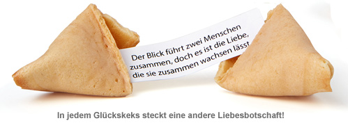 Liebes Glückskekse Geschenkbox 2051 - 1