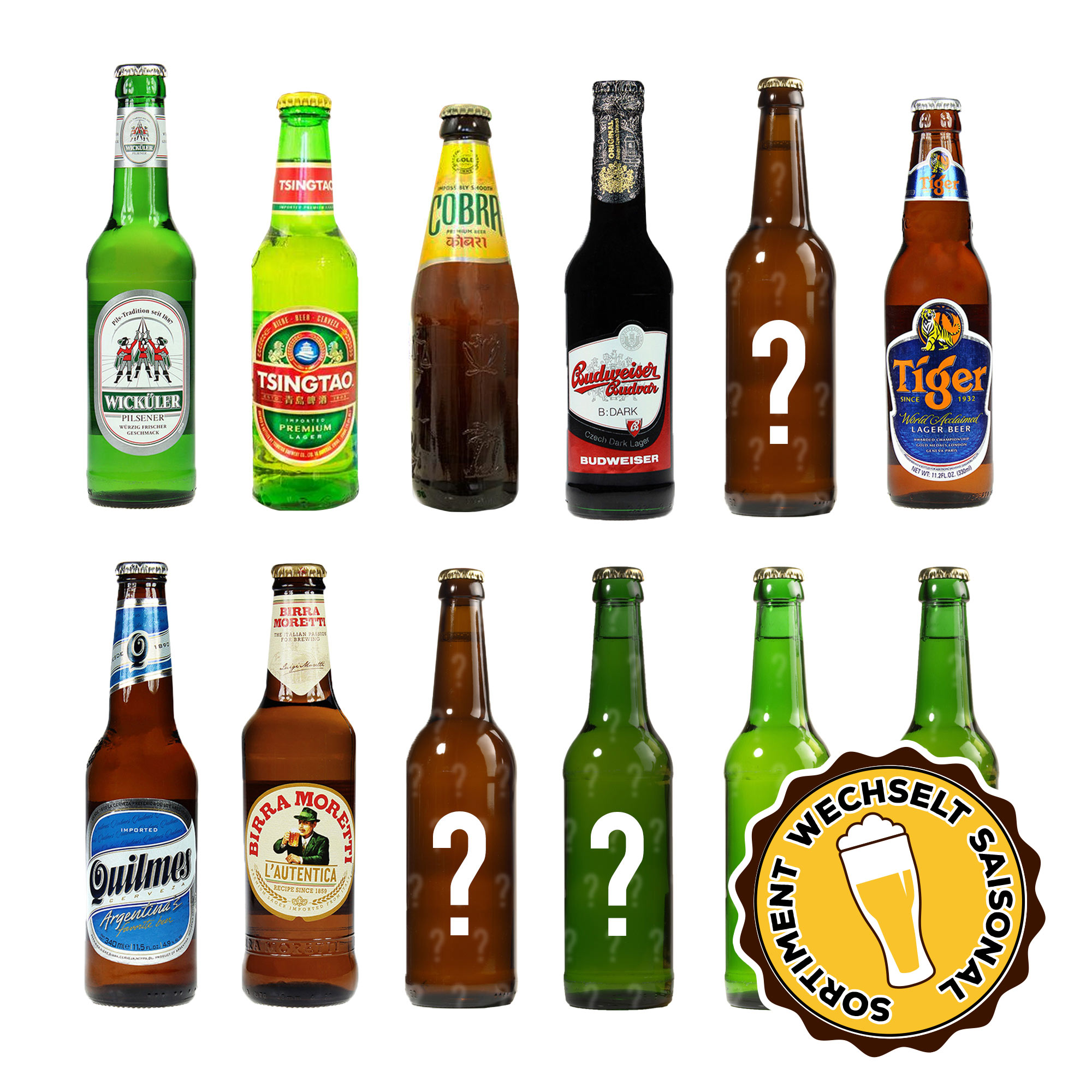 Bier Weltreise XL - 12er Geschenkbox