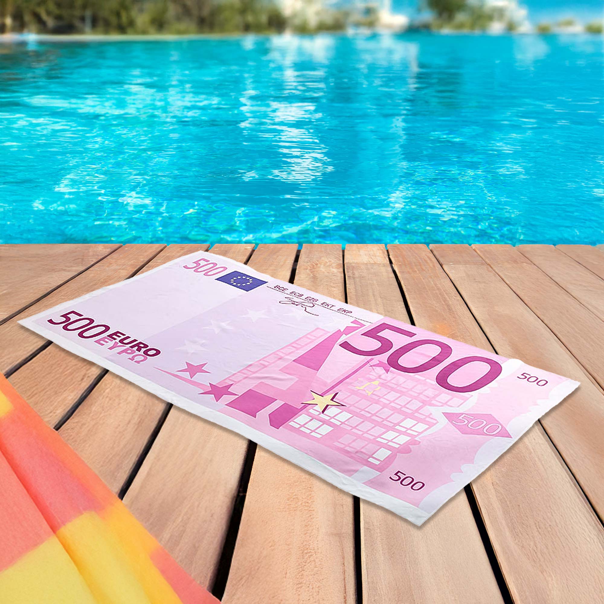 Handtuch 500 Euro Schein