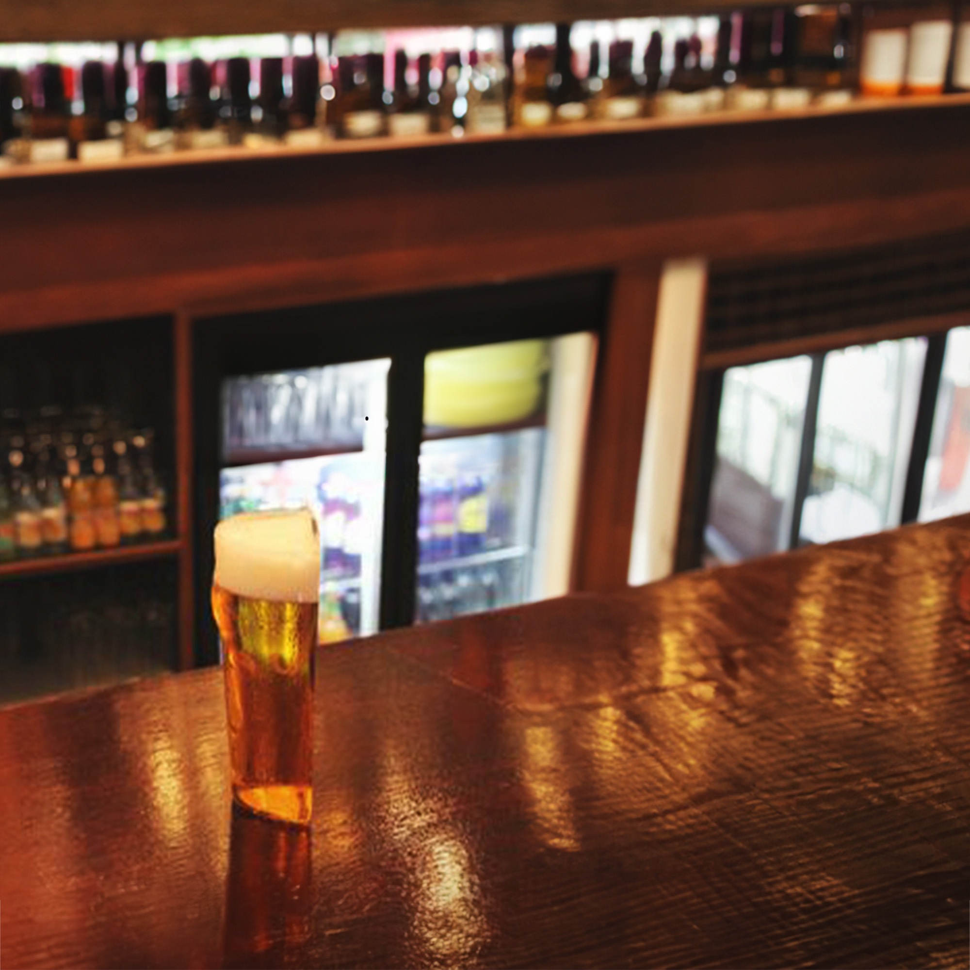 Halbes Bier - Half Pint Bierglas