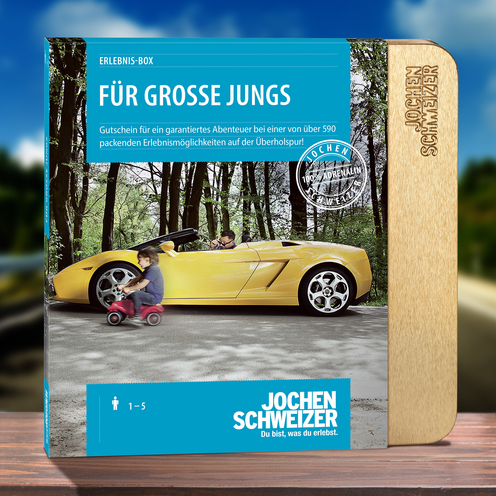 Erlebnisgeschenk - für große Jungs