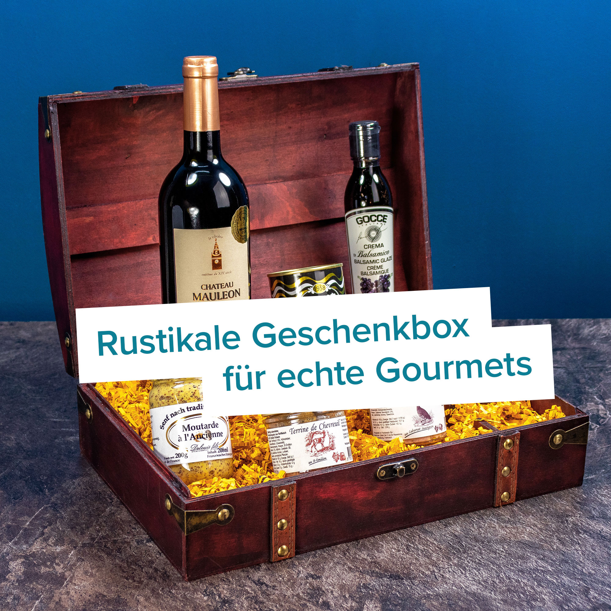 Gourmet Geschenkbox 7-teilig
