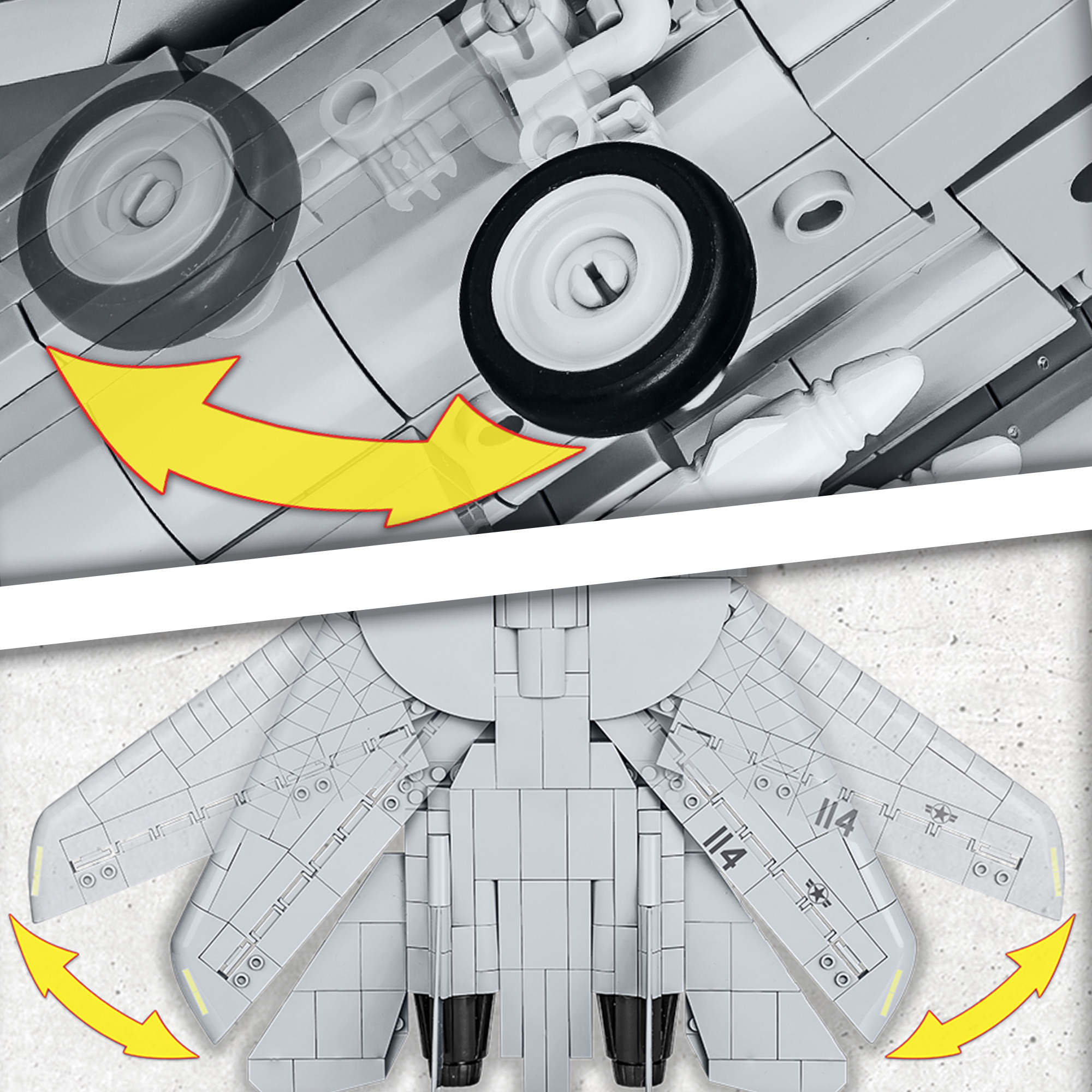 F-14A Tomcat - Cobi Klemmbausteine