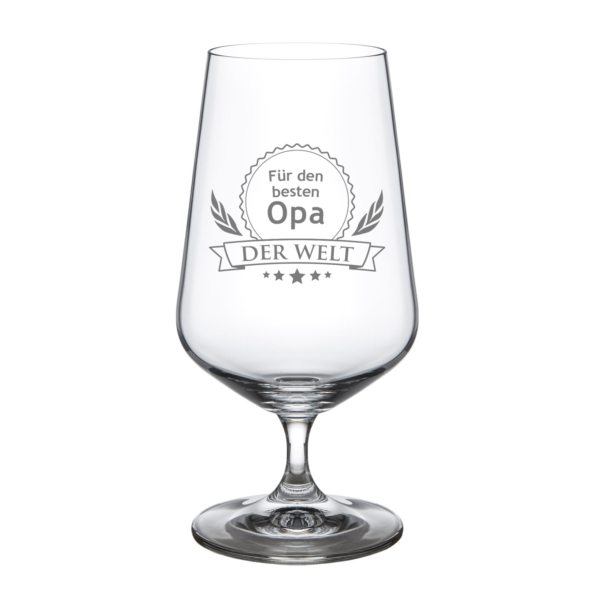 Bierglas - Bester Opa - Motiv 3 - Standard