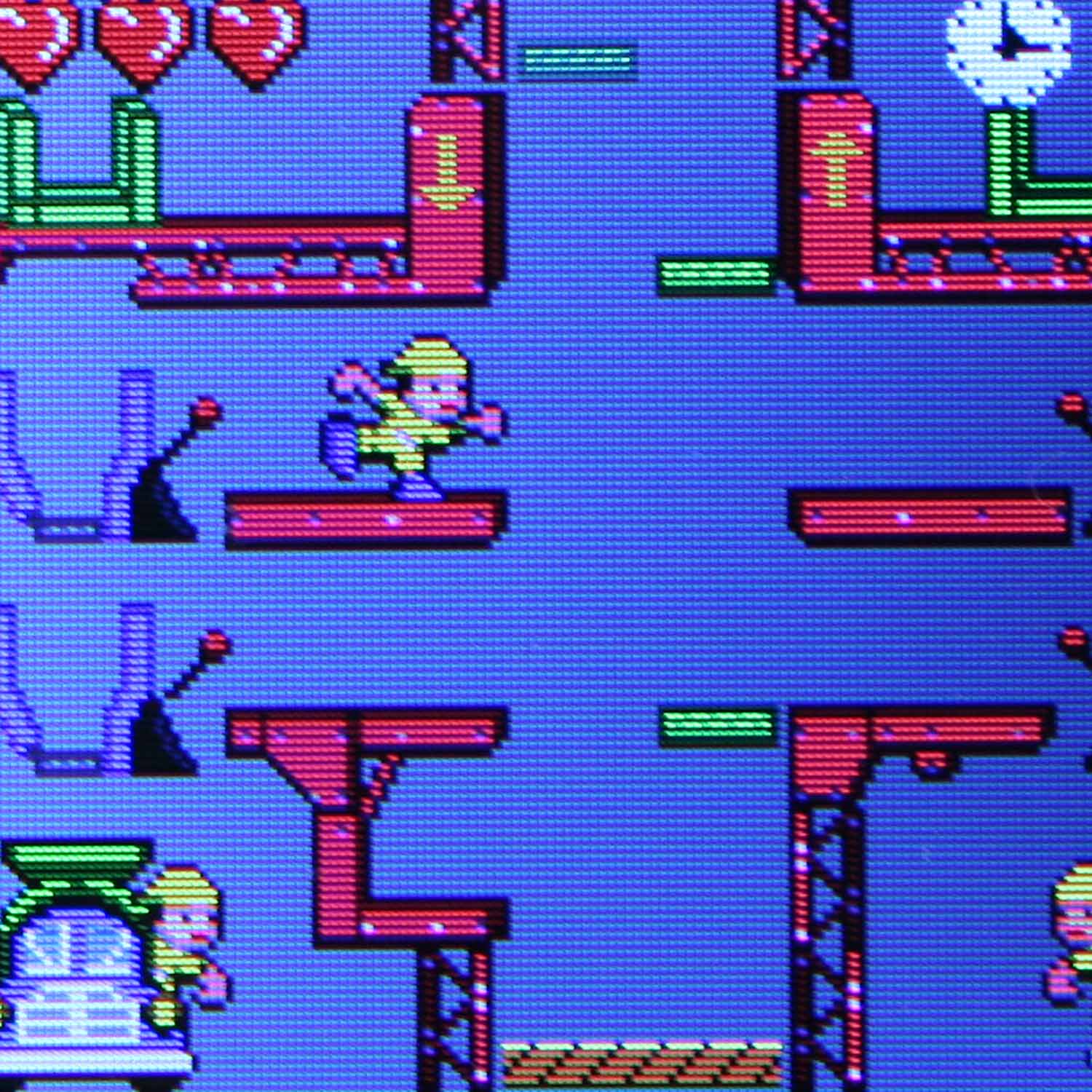 Retro Mini Spielekonsole mit LCD Display