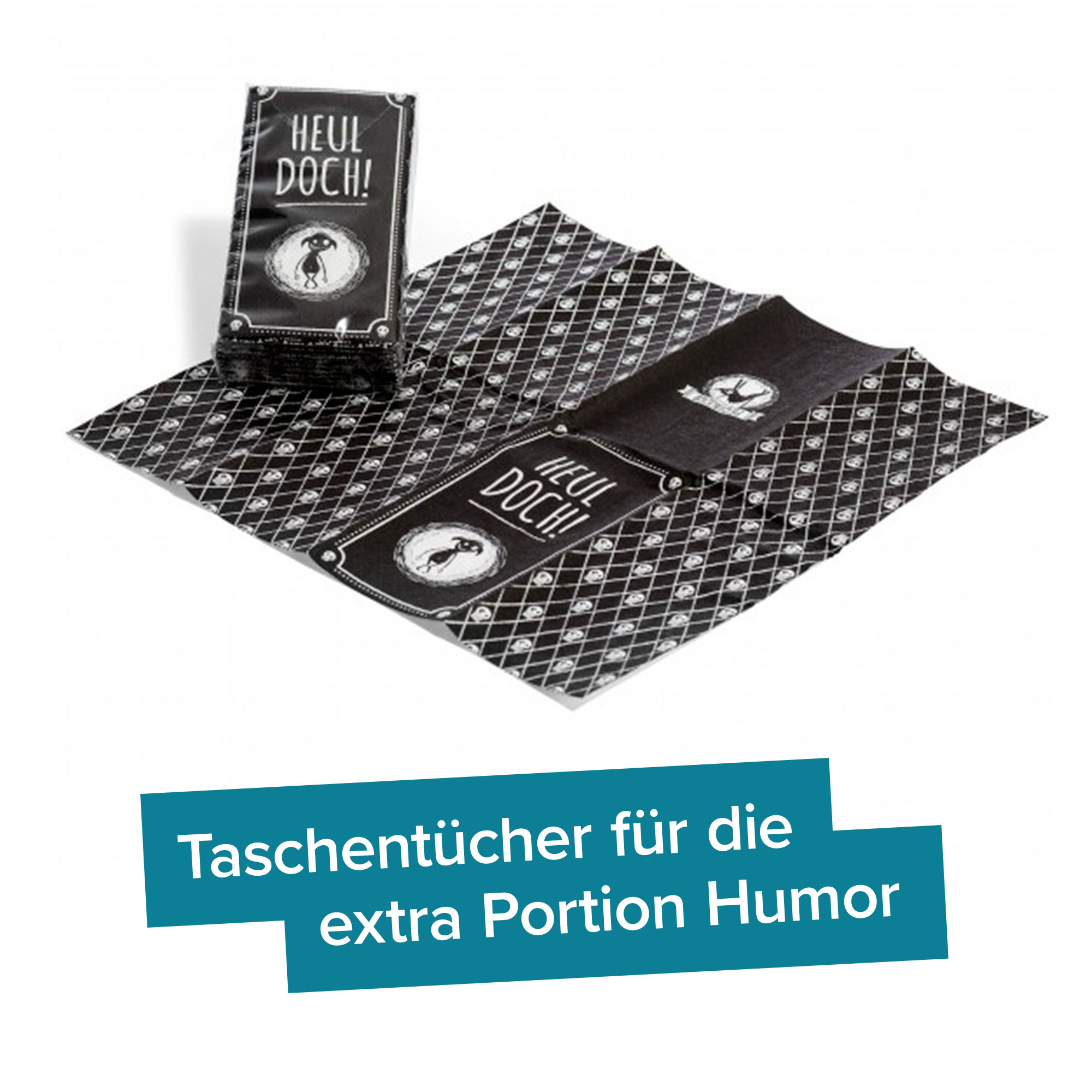 Taschentücher 3er Set - Heul doch! 2381 - 4