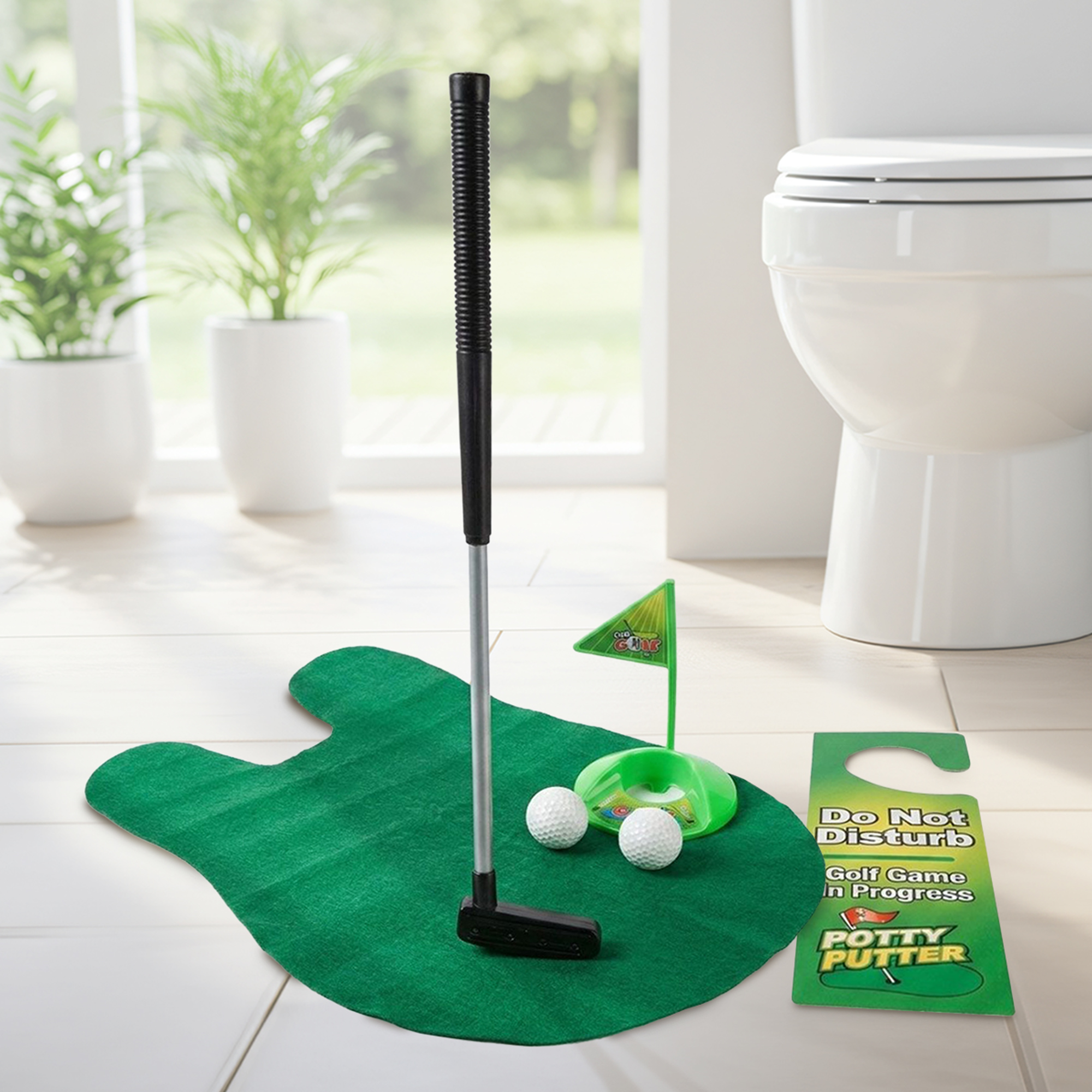 Toiletten-Golf