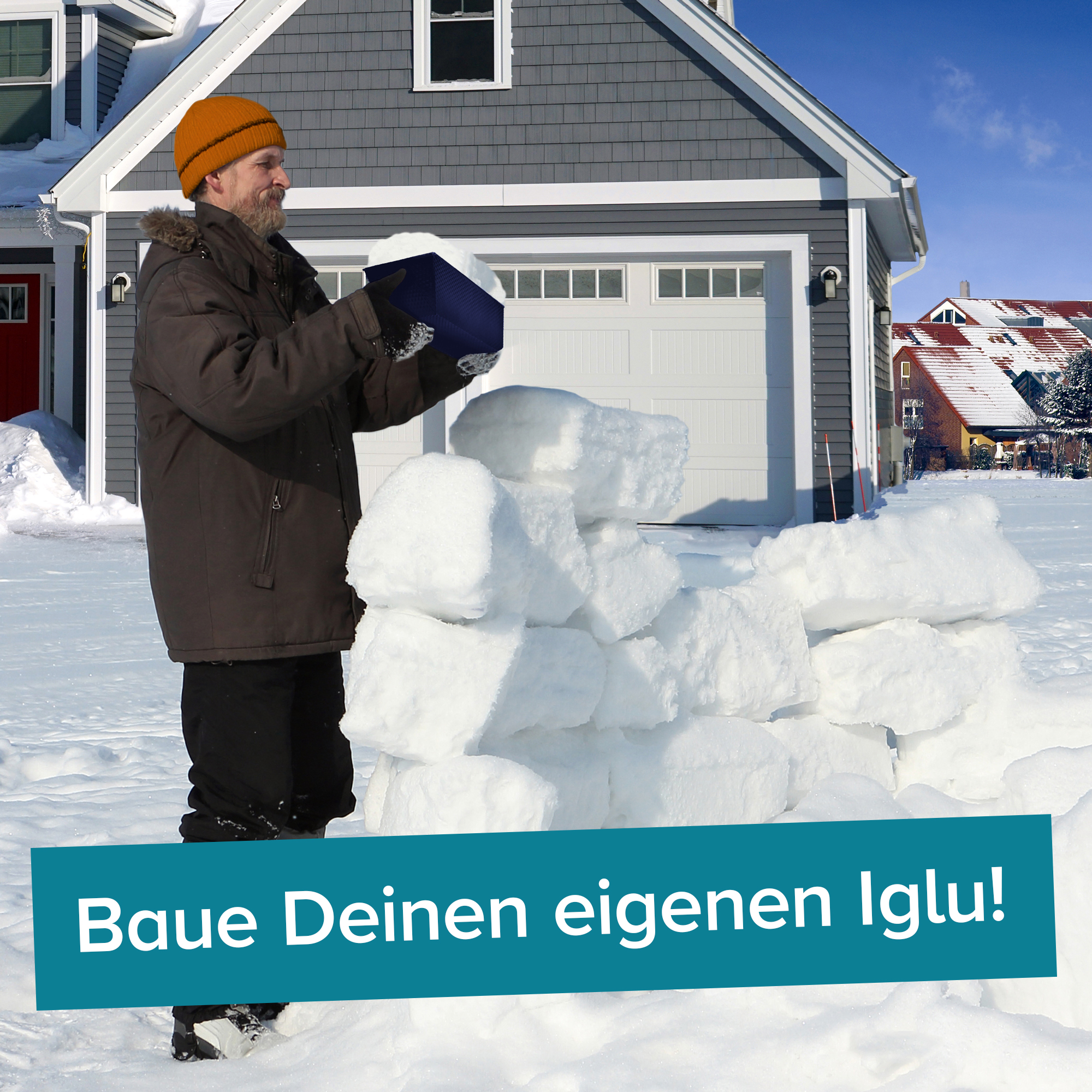 Iglu Bausatz für zuhause - Igloo yourself 3668 - 5