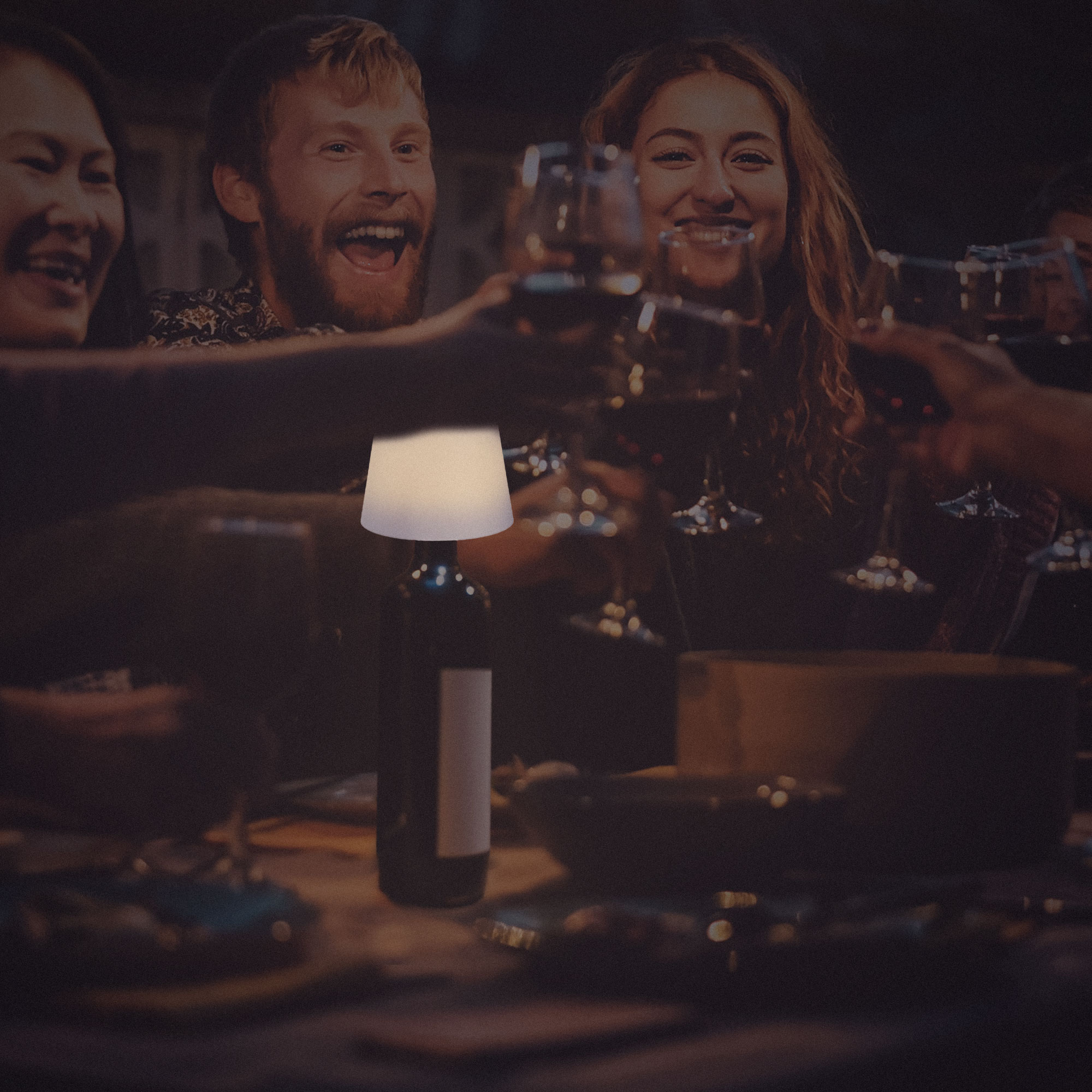 LED Flaschenlampe - Flaschenaufsatz