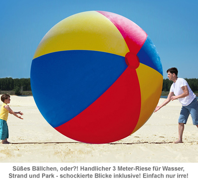 Riesen Wasserball - 3 Meter Gigant 3058 - 1