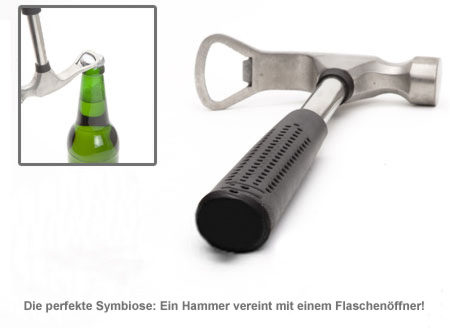 Feierabendhammer mit Flaschenöffner 0411 - 1