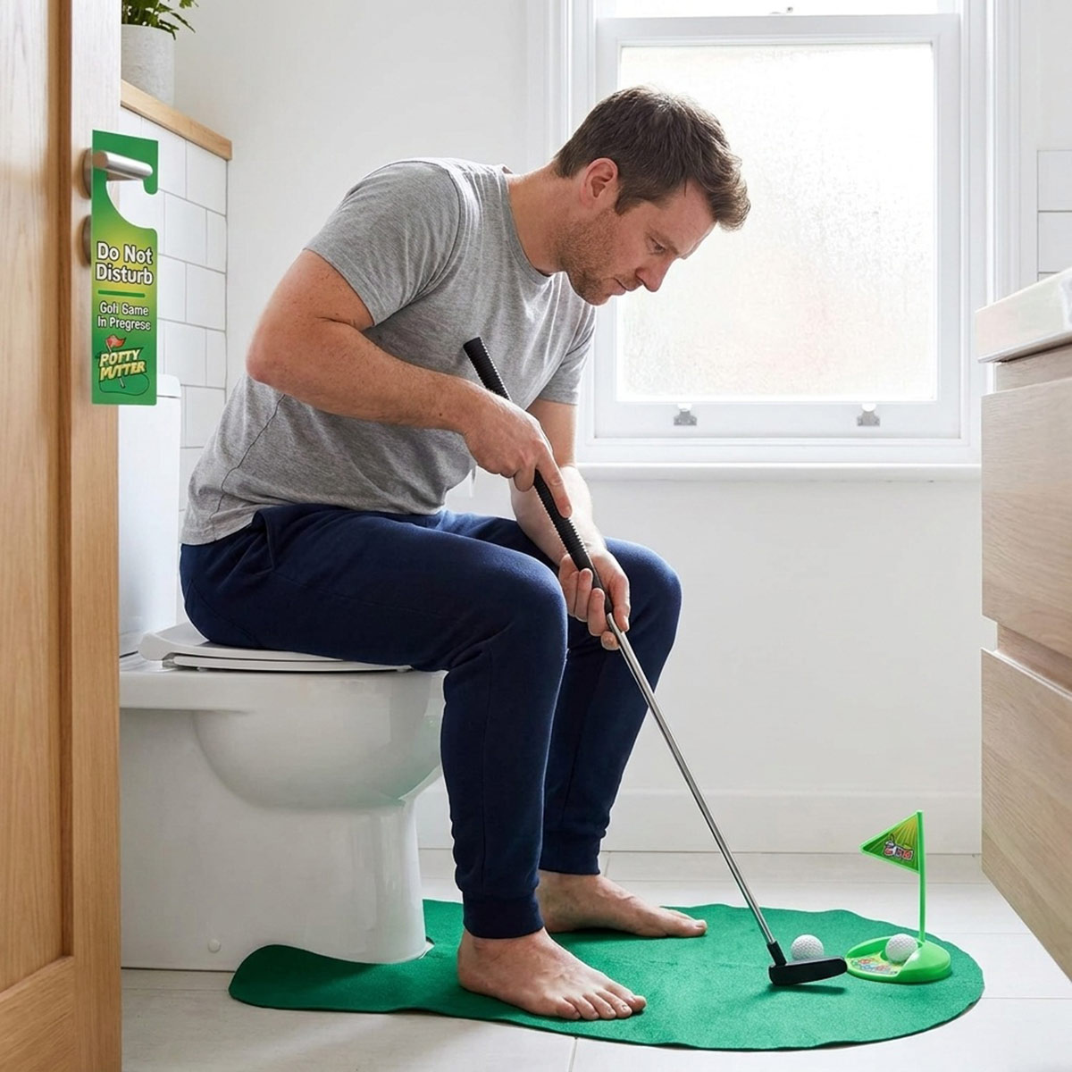 Toiletten-Golf Toiletten-Golf