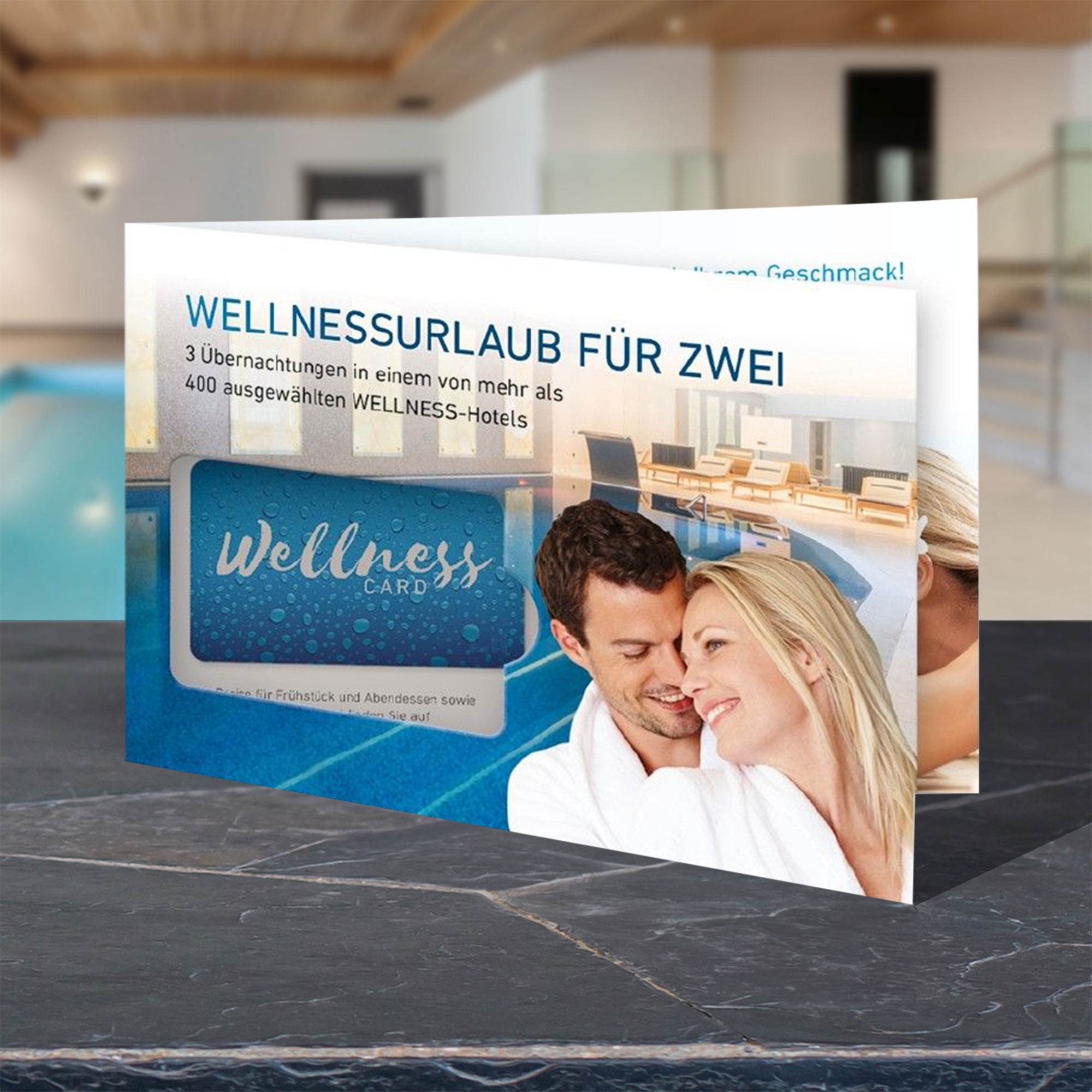 Wellnesscard für 2 - Hotelgutschein