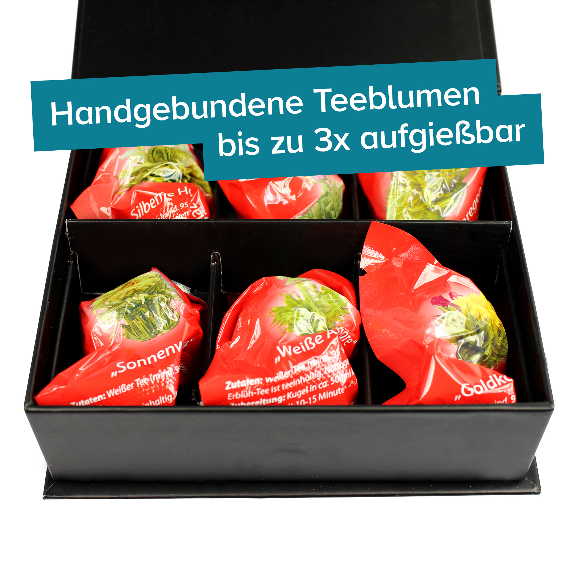 Erblühtee 6er Box - Weißer Tee 2170 - 8